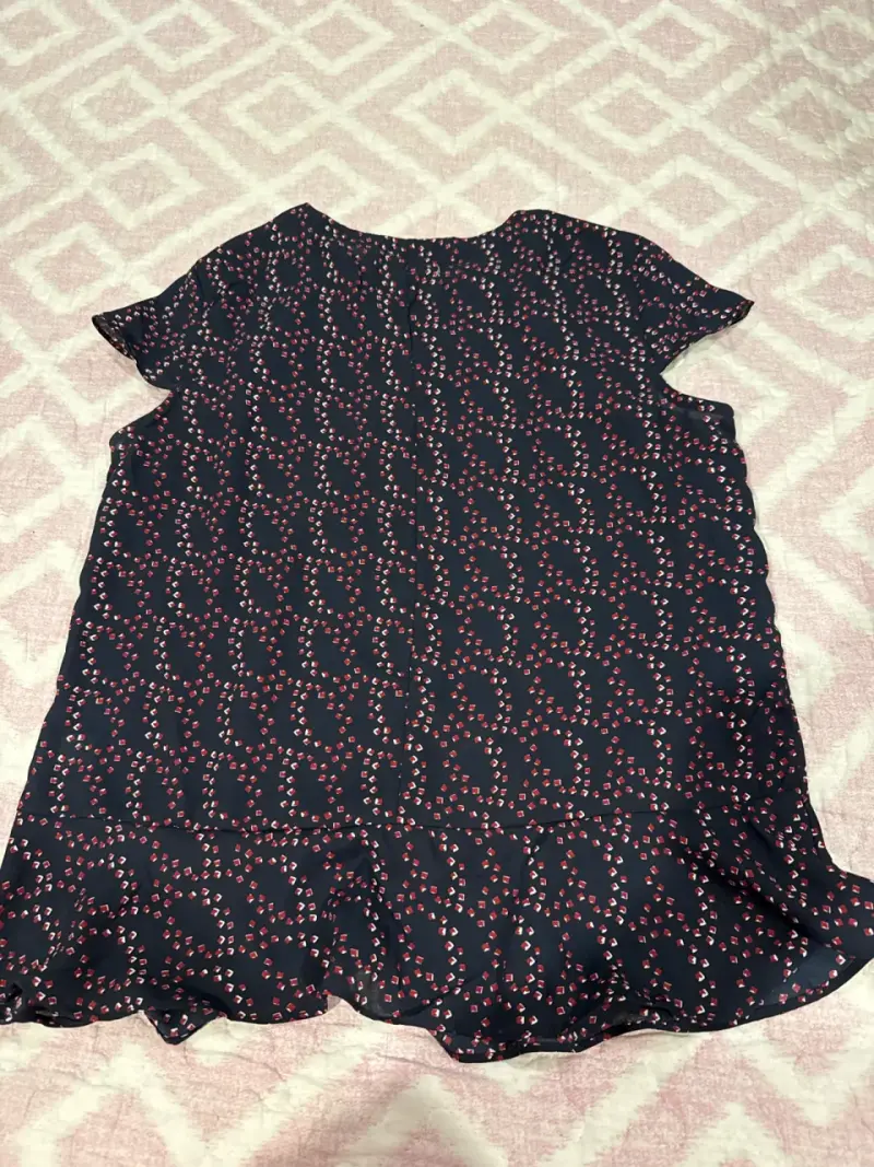 Blusa Cherokee negra estampada - 3