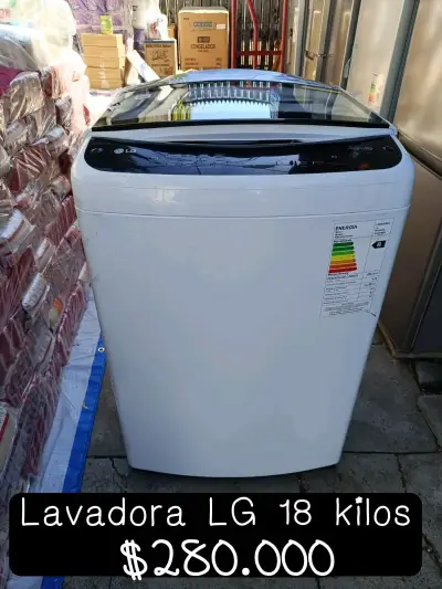 Lavadora LG 18 kilos - miniatura 1