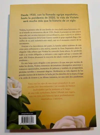 Libro 'Violeta' de Isabel Allende - miniatura 3