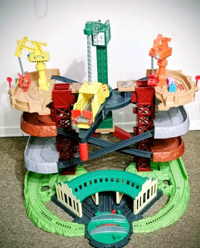 Set de juego de trenes infantil - miniatura 1