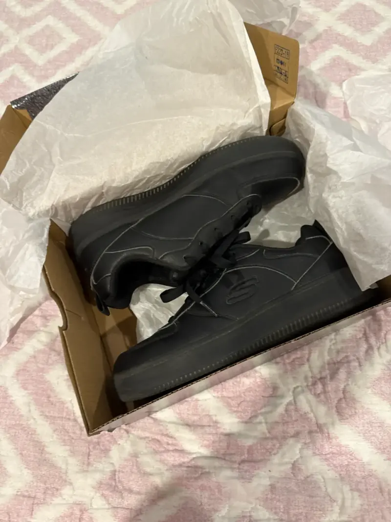 Zapatillas negras Skechers - 3