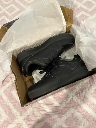 Zapatillas negras Skechers - miniatura 3