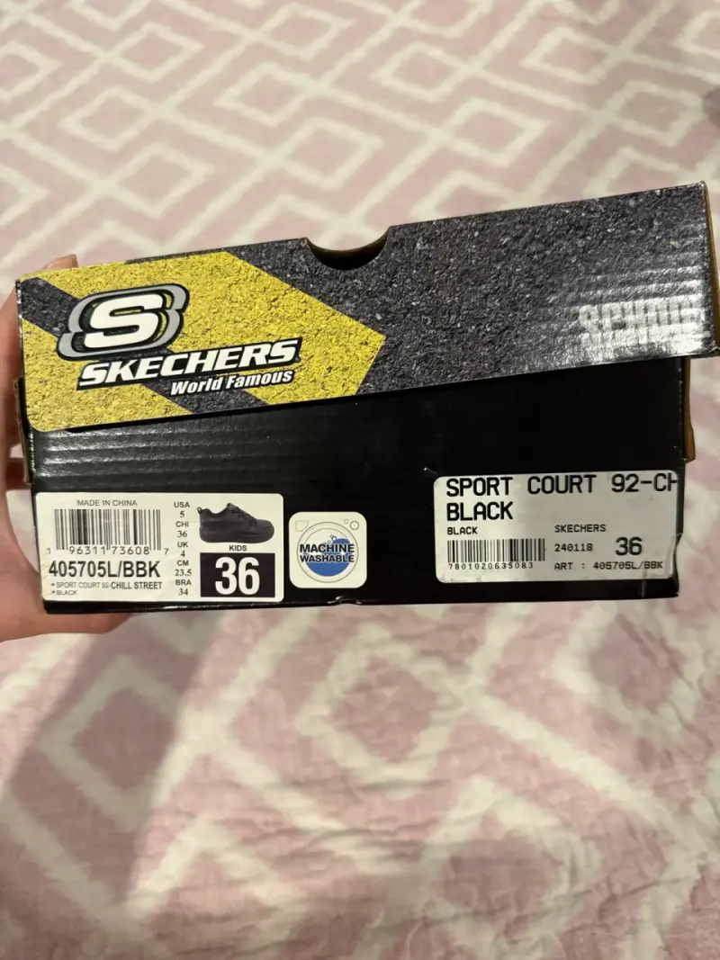 Zapatillas negras Skechers - 4