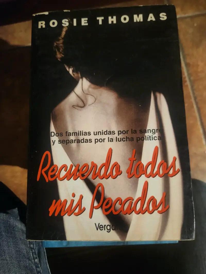Libro 'Recuerdo todos mis Pecados'