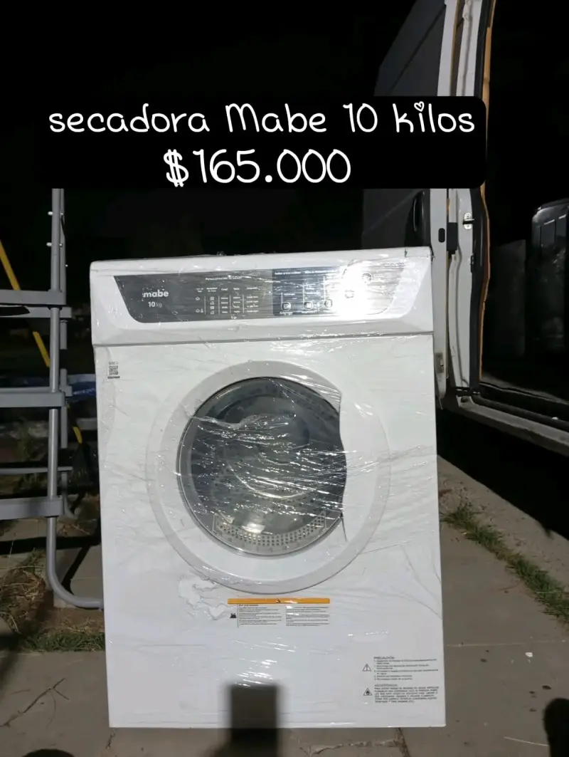 Secadora Mabe de 10 kilos