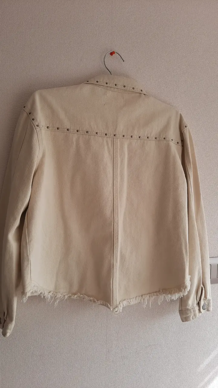 Blazer azul mujer y chaqueta beige - 6