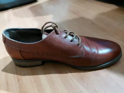 Zapato formal café - miniatura 1