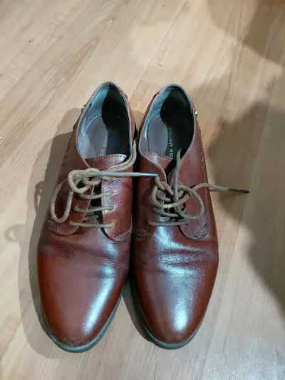 Zapato formal café - miniatura 2