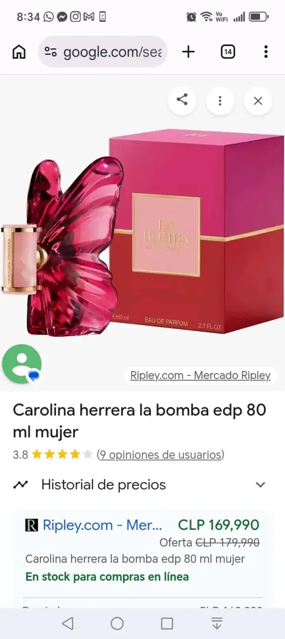 Perfume La Bomba Carolina Herrera - 2