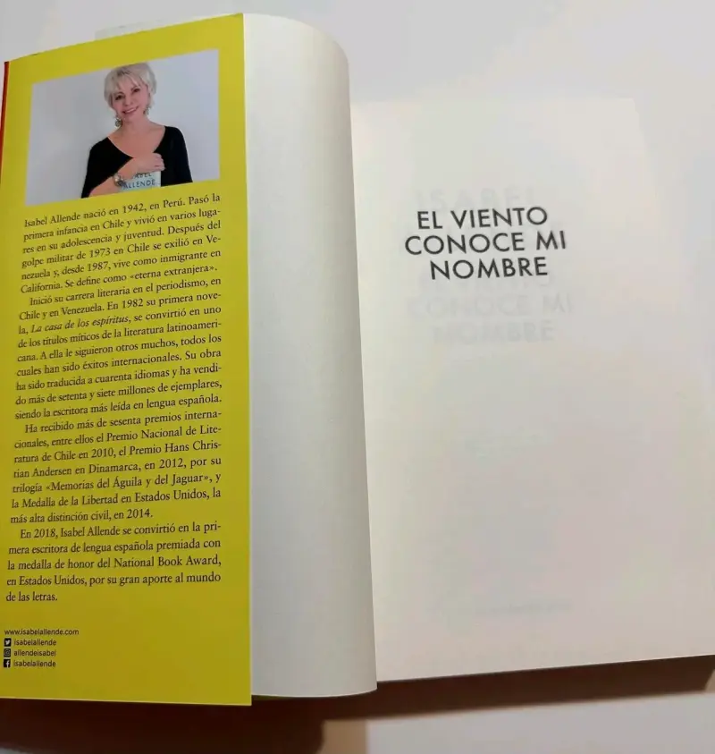 Libro 'El Viento Conoce Mi Nombre' - 2