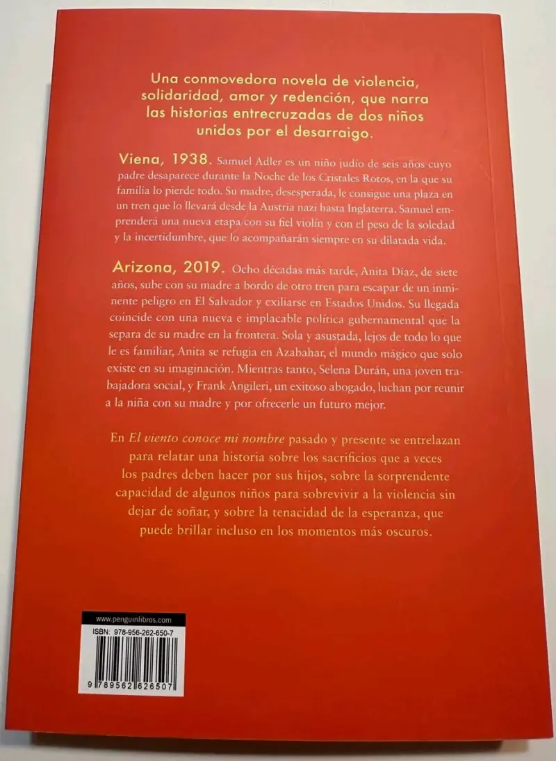 Libro 'El Viento Conoce Mi Nombre' - 3