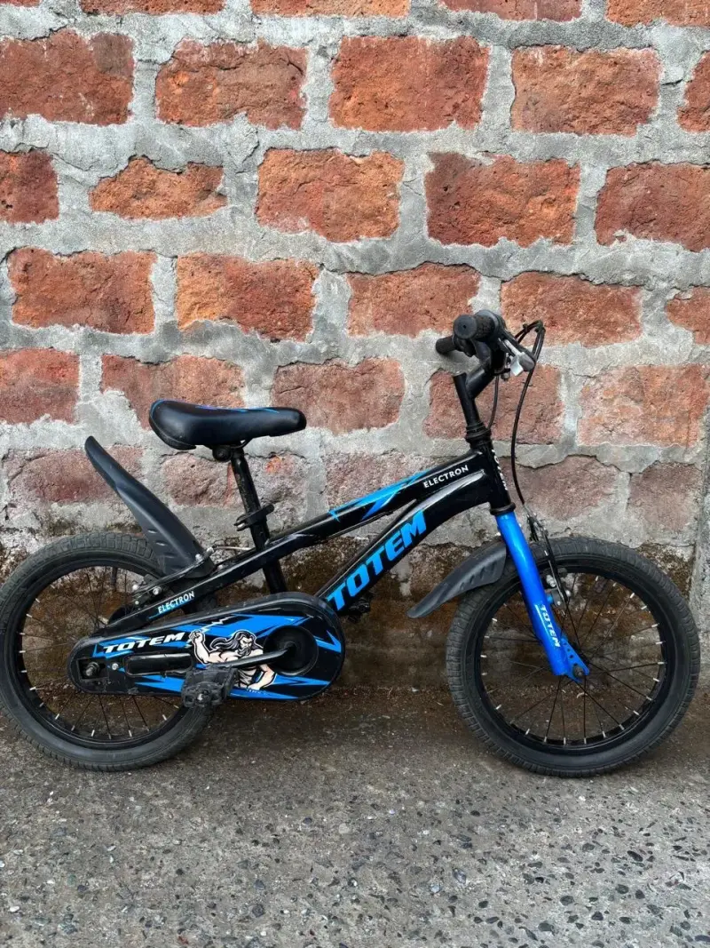 Bicicleta infantil Totem azul - 4