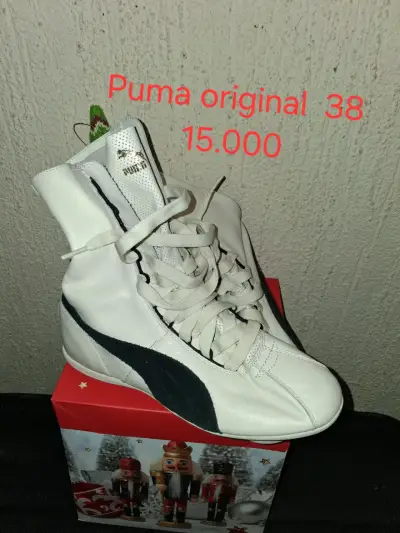 Zapatillas Puma blancas talla 38 - miniatura 1