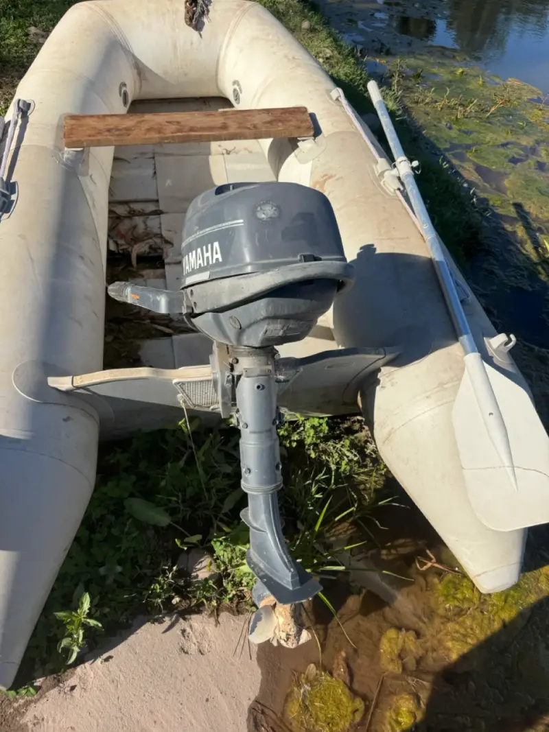Motor fuera de borda Yamaha 4 HP de 4 tiempos - 2