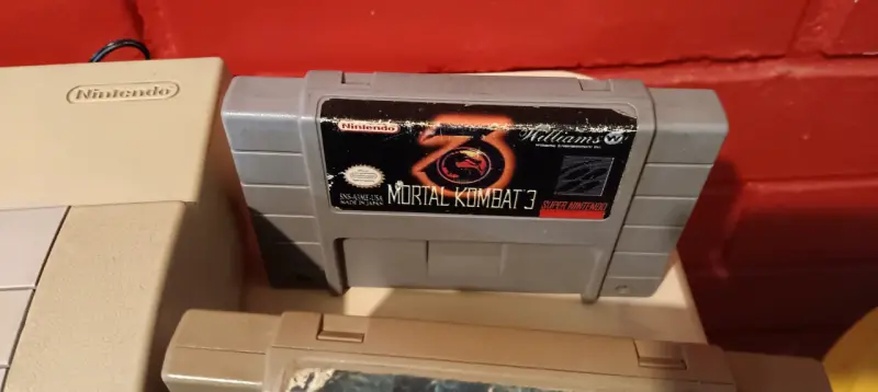 Consola Super Nintendo con controles - 2