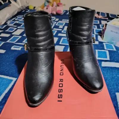 Botines negros Bruno Rossi - miniatura 5
