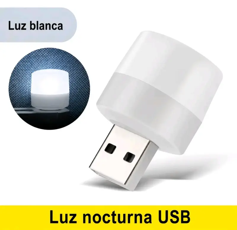 Luz nocturna USB LED - 2