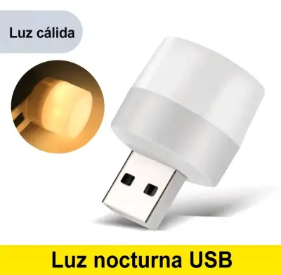 Luz nocturna USB LED - miniatura 3