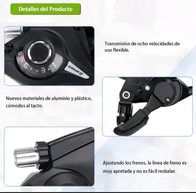 Kit palancas cambio 3 y 8 velocidades - miniatura 2