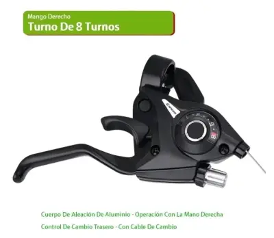 Kit palancas cambio 3 y 8 velocidades - miniatura 4
