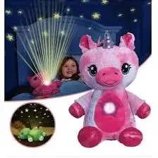 Peluche unicornio con proyector - 1