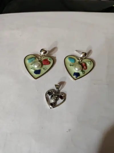 Aros pequeños dorados y blancos - miniatura 6
