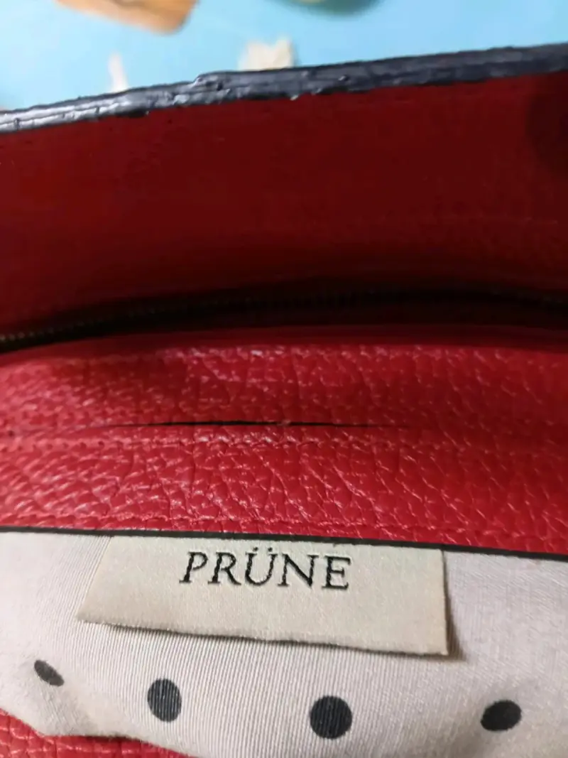 Bolso rojo asa corta - 2
