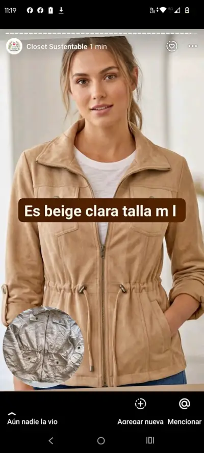 Polera gris con detalles leopardo - miniatura 2