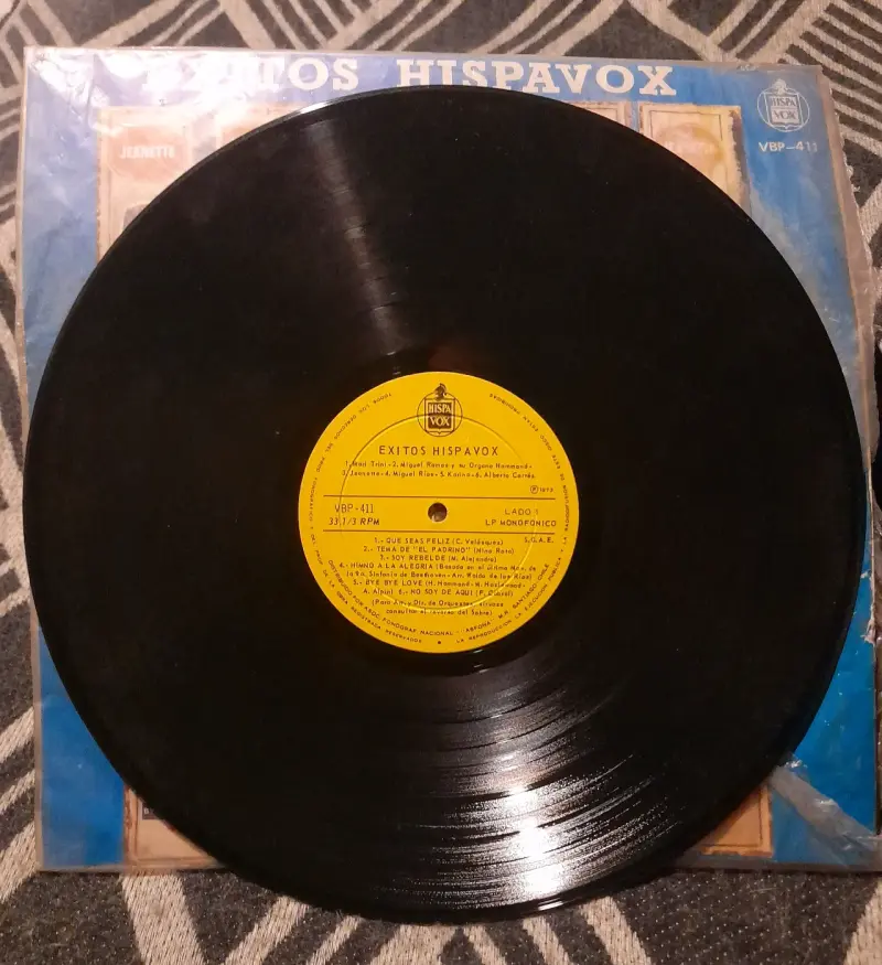 Vinilo Éxitos Hispavox VBP-411 - 3