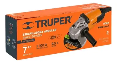 Esmeriladora angular Truper 7" - miniatura 1