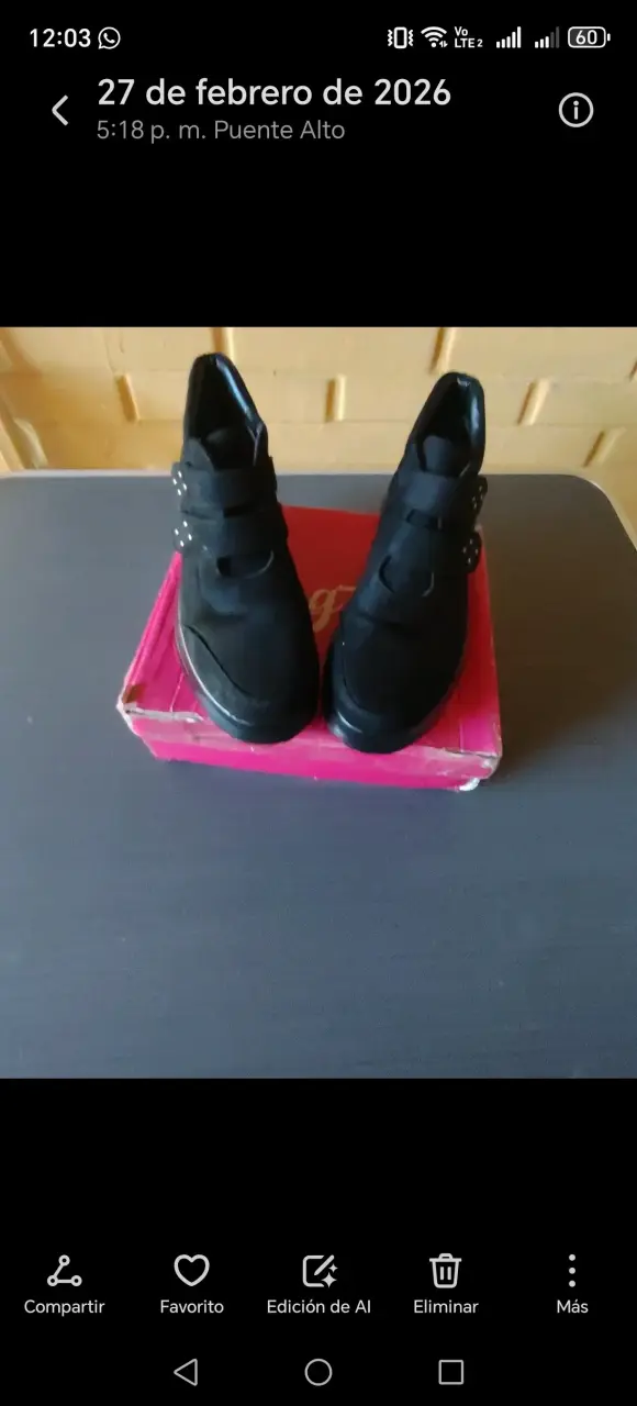 Botines negros de gamuza - 2
