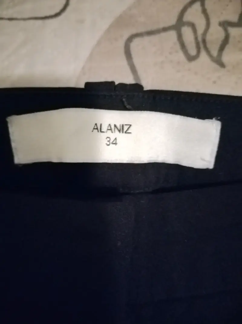 Pantalón formal, negro mujer - 2