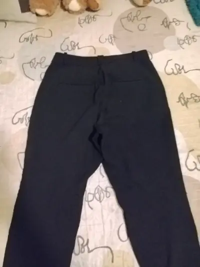 Pantalón formal, negro mujer - miniatura 3
