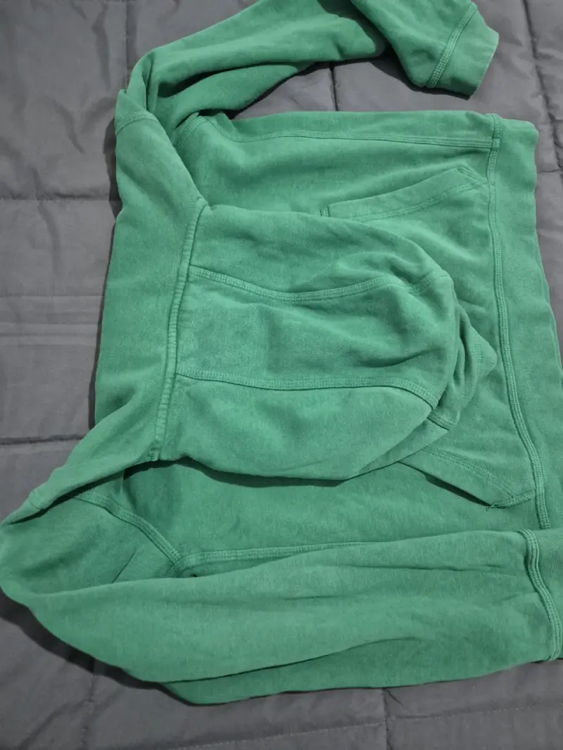 Polerón Nike verde con capucha - 3