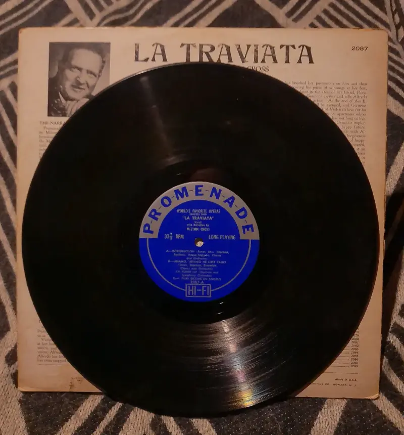 vinilo La Traviata - Hans Ledermann - 3