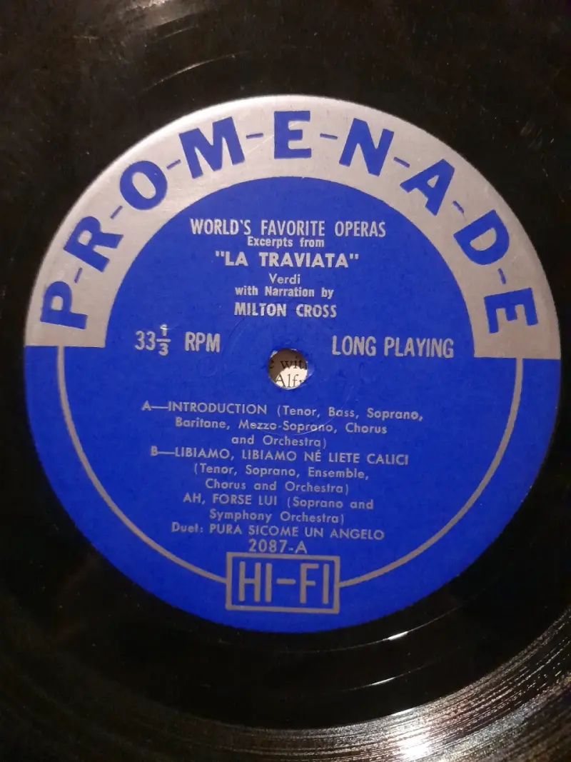vinilo La Traviata - Hans Ledermann - 4