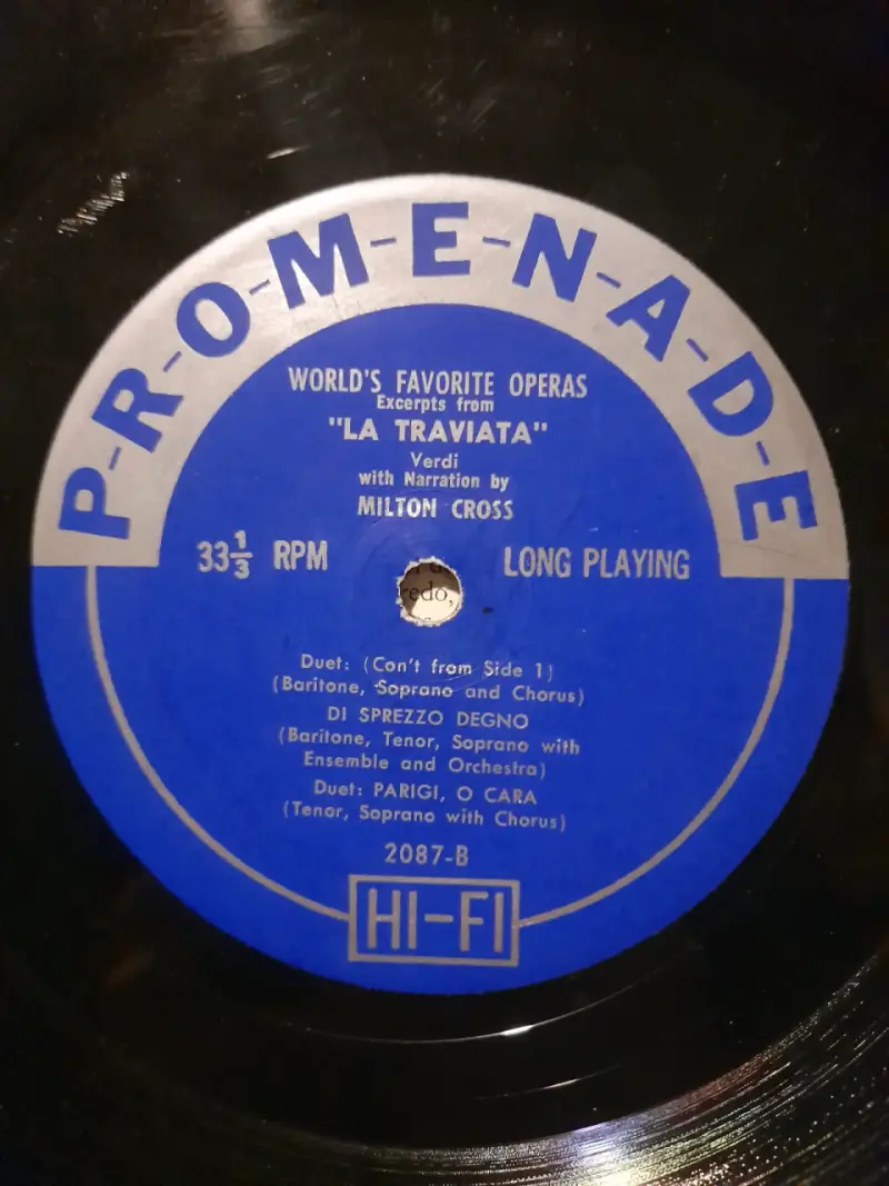 vinilo La Traviata - Hans Ledermann - 5