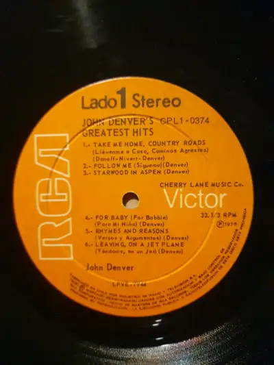 Vinilo John Denver's Greatest Hits - miniatura 4
