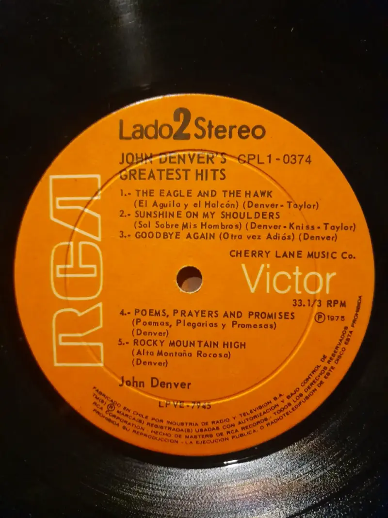 Vinilo John Denver's Greatest Hits - 5