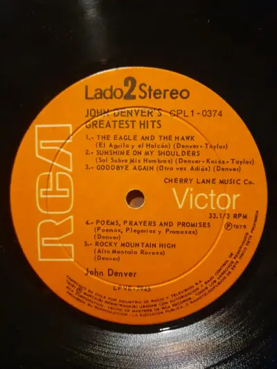 Vinilo John Denver's Greatest Hits - miniatura 5