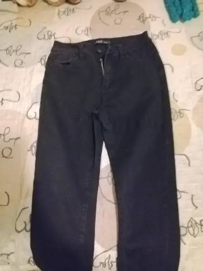 Pantalones jeans negros - miniatura 1