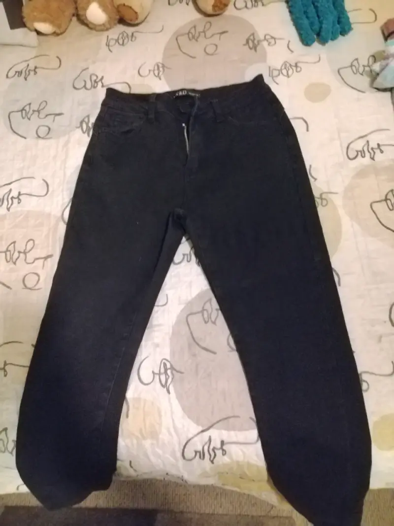 Pantalones jeans negros - 2
