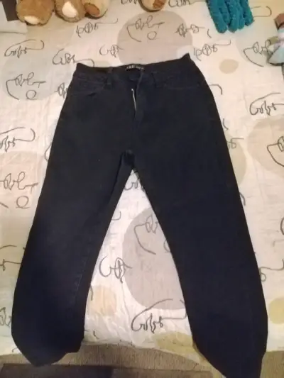 Pantalones jeans negros - miniatura 2