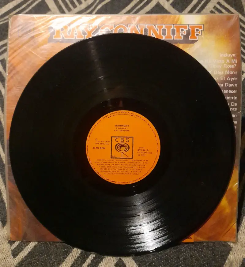 vinilo Ray Conniff - Armonía - 3