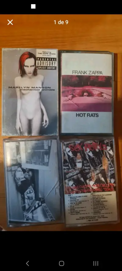 Cassettes música rock varios artistas - miniatura 1