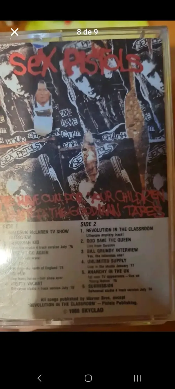 Cassettes música rock varios artistas - 6