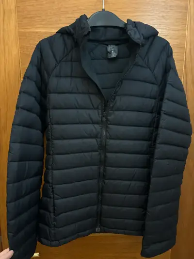 Parka de plumas Burton negra con capucha - miniatura 1