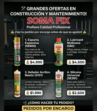 Silicona universal Soma Fix - miniatura 2