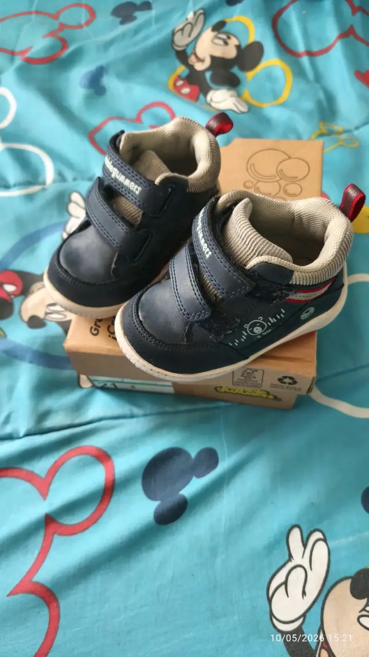 Zapatos Bubblegummers azul niño - 4