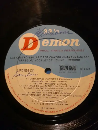 Vinilo Las 4 Brujas - Los Cuartos - miniatura 4